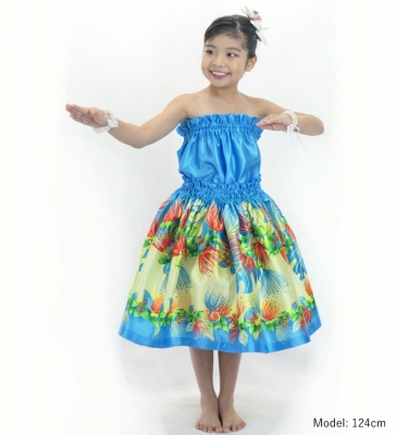 Hula Keiki Set-Up with Lehua Print / Luxury Collection / Jp126lbl