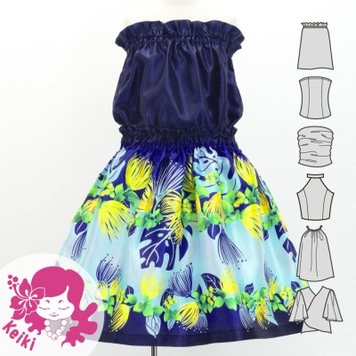 Hula Keiki Set-Up with Lehua Print / Luxury Collection / Jp126nv