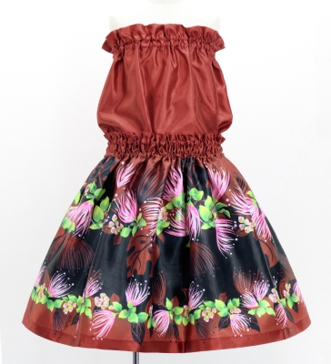 Hula Keiki Set-Up with Lehua Print / Luxury Collection / Jp126rdbk