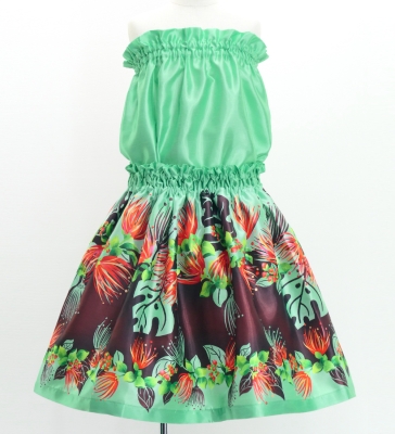 Hula Keiki Set-Up with Lehua Print / Luxury Collection / Jp126tbl