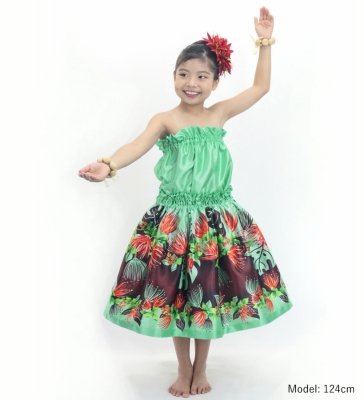 Hula Keiki Set-Up with Lehua Print / Luxury Collection / Jp126tbl
