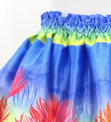 Hula Kids Blouse & Double Pa'u Set-Up with Lehua Print / Luxury Collection / Jp134-8