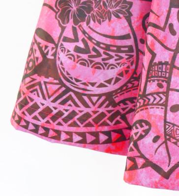 Hula Kids Shantung Pa'u Skirt with Musical instrument & Kahiko Print / Luxury Collection / Jp135br
