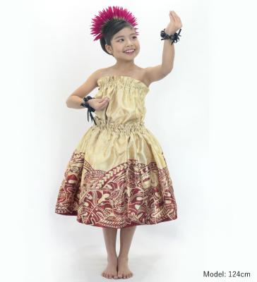 Hula Keiki Set-Up with Musical instrument & Kahiko Print / Luxury Collection / Jp136be