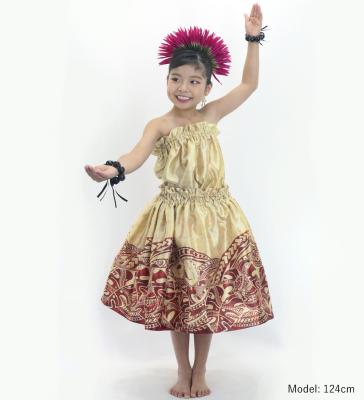 Hula Keiki Set-Up with Musical instrument & Kahiko Print / Luxury Collection / Jp136be