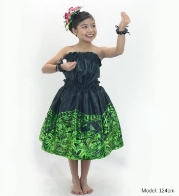 Hula Keiki Set-Up with Musical instrument & Kahiko Print / Luxury Collection / Jp136bkgr