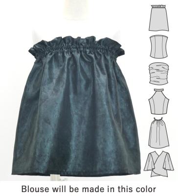 Hula Keiki Set-Up with Musical instrument & Kahiko Print / Luxury Collection / Jp136bkgr