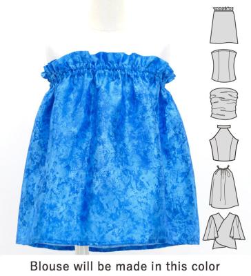Hula Keiki Set-Up with Musical instrument & Kahiko Print / Luxury Collection / Jp136bl