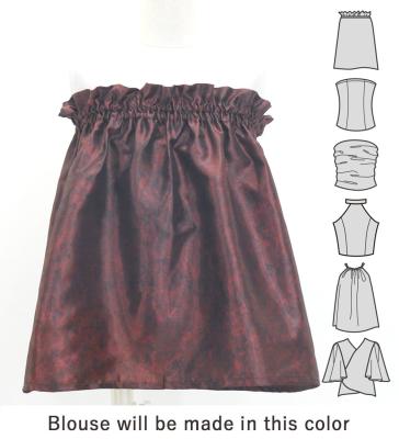 Hula Keiki Set-Up with Musical instrument & Kahiko Print / Luxury Collection / Jp136br