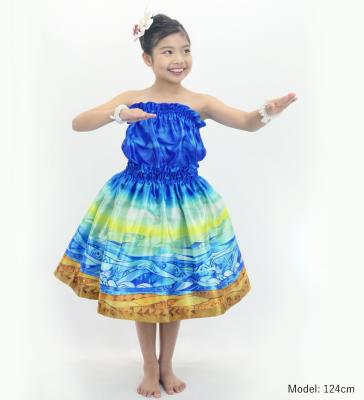 Hula Set up Keiki with Kahiko & Sea Print / Luxury Collection / Jp138bl