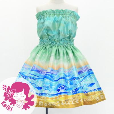 Hula Set up Keiki with Kahiko & Sea Print / Luxury Collection / Jp138lbl