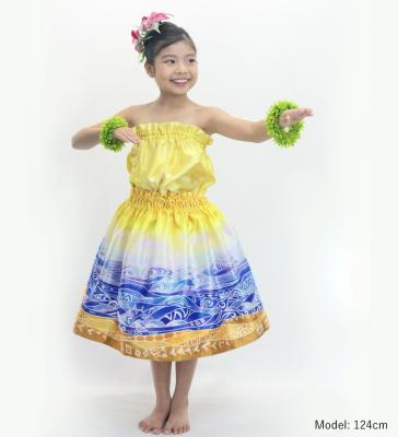 Hula Set up Keiki with Kahiko & Sea Print / Luxury Collection / Jp138ye