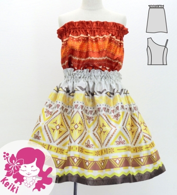Hula Keiki Set-Up with Moana Kahiko Print / Luxury Collection / Jp140-6