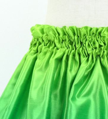Hula Kids Shantung Pa'u Skirt with YEL GRN & BLU / Luxury Collection / Jp143yegrbl