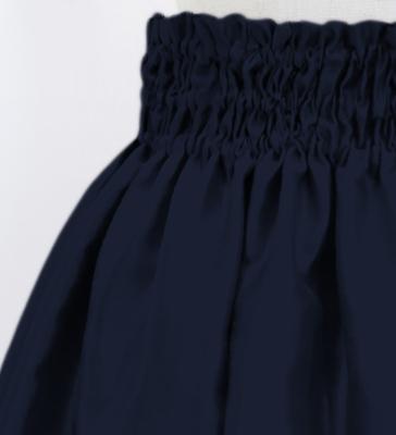 Hula Kids Solid Shantung Pa'u Skirt / Luxury Collection / Dark Blue / Jp154dbl