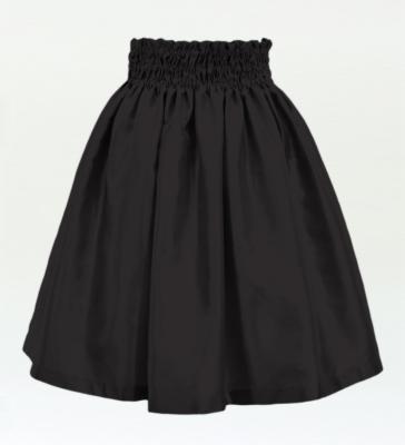 Hula Kids Solid Shantung Pa'u Skirt / Luxury Collection / Dark Gray / Jp154dgy