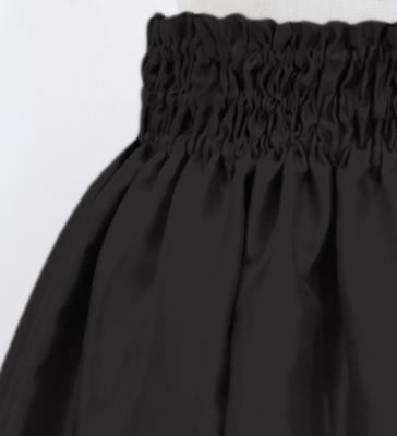 Hula Kids Solid Shantung Pa'u Skirt / Luxury Collection / Dark Gray / Jp154dgy