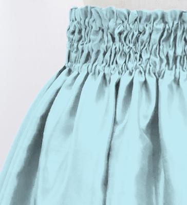 Hula Kids Solid Shantung Pa'u Skirt / Luxury Collection / Light Blue / Jp154lbl