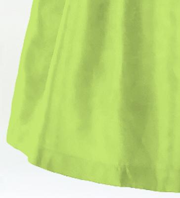 Hula Kids Solid Shantung Pa'u Skirt / Luxury Collection / Light Green / Jp154lgr