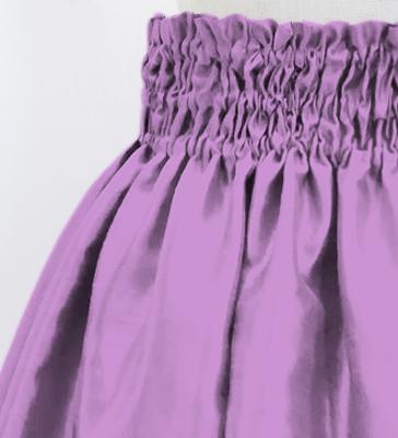 Hula Kids Solid Shantung Pa'u Skirt / Luxury Collection / Lilac / Jp154li