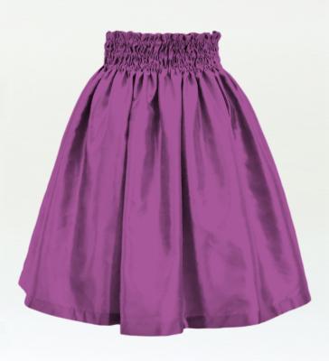 Hula Kids Solid Shantung Pa'u Skirt / Luxury Collection / Light Purple / Jp154lpu