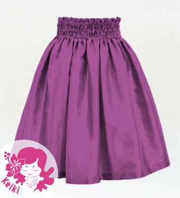 Hula Kids Solid Shantung Pa'u Skirt / Luxury Collection / Light Purple / Jp154lpu