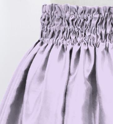 Hula Kids Solid Shantung Pa'u Skirt / Luxury Collection / Lavender / Jp154lv
