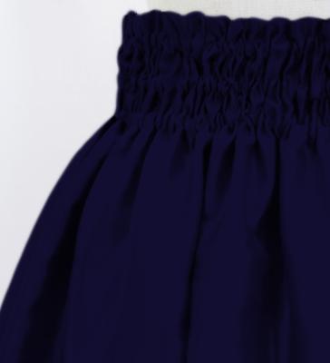Hula Kids Solid Shantung Pa'u Skirt / Luxury Collection / Navy / Jp154nv