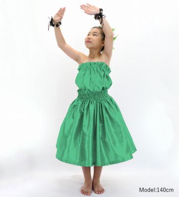 Hula Keiki Solid Shantung Set-Up / Luxury Collection / Aqua / Jp155aq