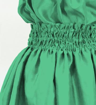 Hula Keiki Solid Shantung Set-Up / Luxury Collection / Aqua / Jp155aq