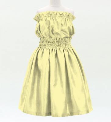 Hula Keiki Solid Shantung Set-Up / Luxury Collection / Cream / Jp155cr