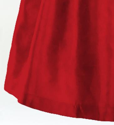 Hula Keiki Solid Shantung Set-Up / Luxury Collection / Dark Red / Jp155drd