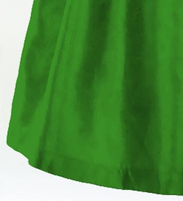 Hula Keiki Solid Shantung Set-Up / Luxury Collection / Emerald Green / Jp155egr