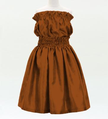 Hula Keiki Solid Shantung Set-Up / Luxury Collection / Light Brown / Jp155lbr