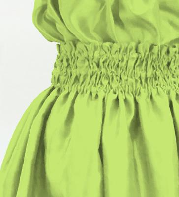 Hula Keiki Solid Shantung Set-Up / Luxury Collection / Light Green / Jp155lgr