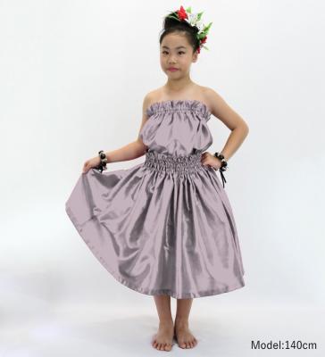 Hula Keiki Solid Shantung Set-Up / Luxury Collection / Light Gray / Jp155lgy