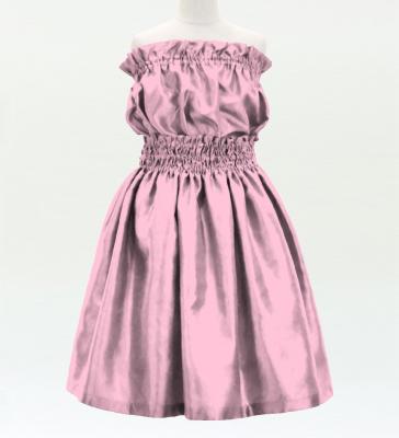Hula Keiki Solid Shantung Set-Up / Luxury Collection / Light Pink / Jp155lpi