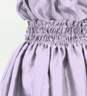 Hula Keiki Solid Shantung Set-Up / Luxury Collection / Lavender / Jp155lv