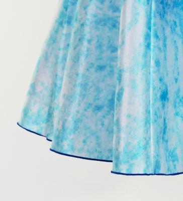 Hula Kids Shantung Long Gradation Dress / Luxury Collection / Blue & White / Jp156blwh