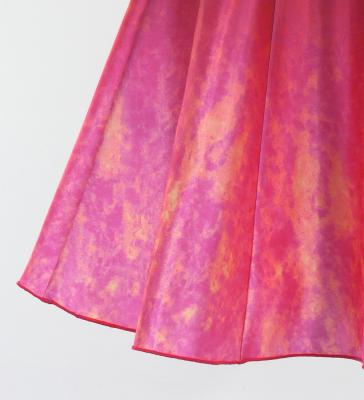 Hula Kids Shantung Long Gradation Dress / Luxury Collection / Dark Pink & Pink / Jp156dpipi