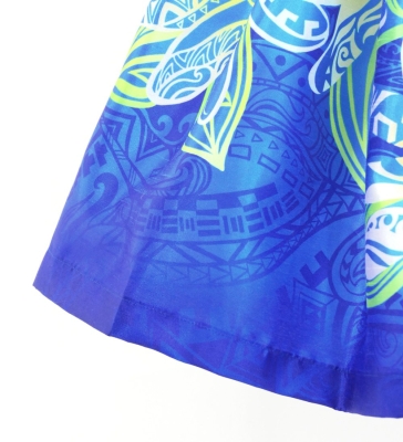 Hula Keiki Set-Up with Tiare & Kahiko Print / Luxury Collection / Jp163bl
