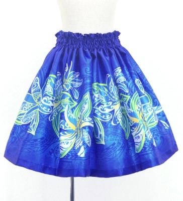 Hula Keiki Set-Up with Tiare & Kahiko Print / Luxury Collection / Jp163bl