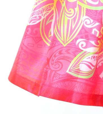 Hula Keiki Set-Up with Tiare & Kahiko Print / Luxury Collection / Pink / Jp163pi