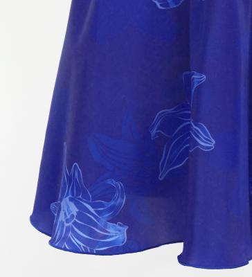 Hula Kids One Shoulder Dress with Lily / Luxury Collection / Blue / Jp168bl