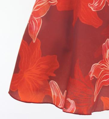 Hula Kids One Shoulder Dress with Lily / Luxury Collection / Red / Jp168rd