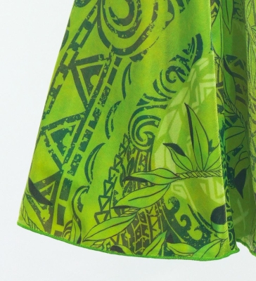 Hula Kids Long Multi Way Dress with Velvet & Koshibo / Luxury Collection / Light Green / Jp169lgr