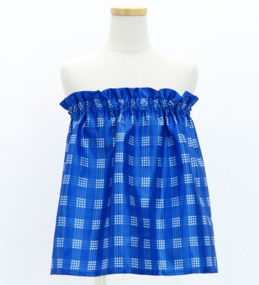 Hula Set up Keiki with Palaka & Lei Print / Luxury Collection / Blue / Jp172bl