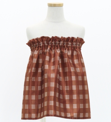 Hula Set up Keiki with Palaka & Lei Print / Luxury Collection / Brown / Jp172br