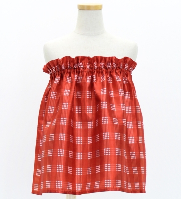 Hula Set up Keiki with Palaka & Lei Print / Luxury Collection / Red / Jp172rd