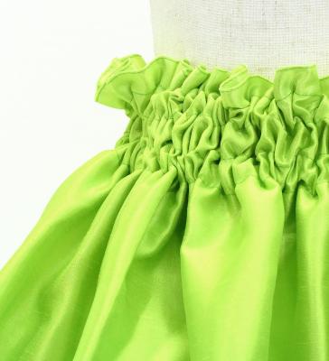 Hula Kids Shantung Pa'u Skirt with Hawaiian Flower Print / Luxury Collection / Jp173-6